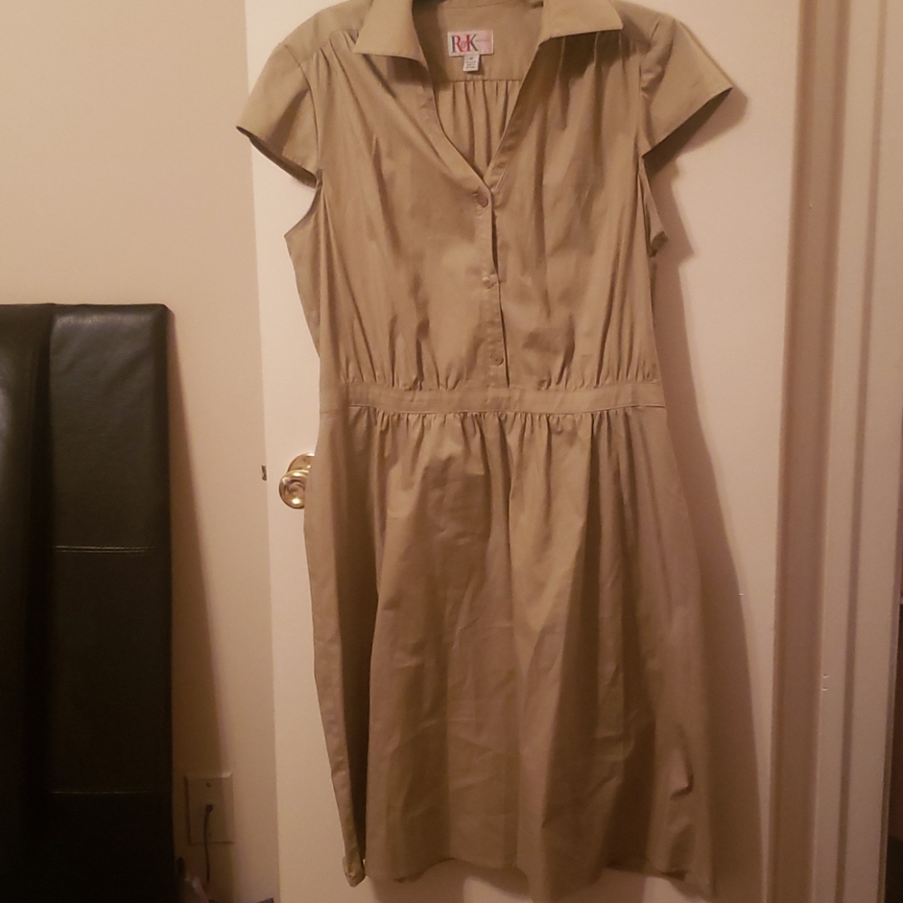 Khaki dress